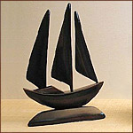 Sailboat carving decoration philippine products